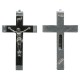 Relic Black Crucifix mm.45- 1 3/4"