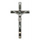Crucifix Silver Plated Metal mm.35- 1 1/2"