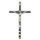 Crucifix Silver Plated Metal mm.60- 2 3/8"
