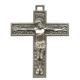 Latin Crucifix Oxidized Metal mm.40- 1 1/2"