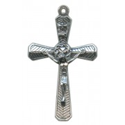 Crucifix Oxidized Metal mm.50- 2"