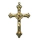 Crucifix Gold Plated Metal mm.50- 2"