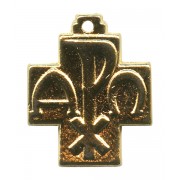 Pax Cross Gold Plated mm.20- 3/4"
