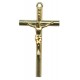 Crucifix Gold Plated Metal mm.36- 1 3/8"