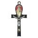 Nickel Plated Metal Crucifix God the Father mm.42- 1 5/8"