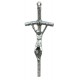 Papal Crucifix Oxidized Metal mm.46- 1 3/4"