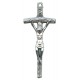 Papal Crucifix Oxidized Metal mm.50 - 2"