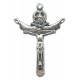 Crucifix Oxidized Metal mm.35- 1 1/2"
