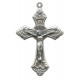 Crucifix Oxidized Metal mm.43- 1 5/8"