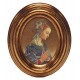 Lippi Gold Leaf Oval Picture cm.12.5x10.5- 5"x4 1/4"