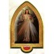 English Divine Mercy Gold Leaf Picture Frame Vault cm.22x33.5- 8 1/2"x 13 1/4"