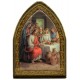 The Wedding of Cana Gold Leaf Picture Frame Mini Vault cm.18.5x13.5 - 7 1/4"x5 1/4"