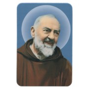 Padre Pio Fridge Magnet cm.4x6 - 2 1/2"x 4 1/4"