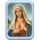 Immaculate Heart of Mary Plaque cm. 21x29- 8 1/2"x 11 1/2"