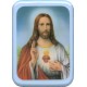 Placa con el Sagrado Corazón de Jesús cm. 21x29- 8 1/2 "x 11 1/2"