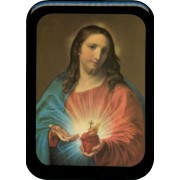 Sacred Heart of Jesus Plaque cm. 21x29- 8 1/2"x 11 1/2"