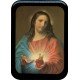 Plaque avec le Sacré-Cœur de Jésus cm. 21x29- 8 1/2 "x 11 1/2"