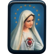 Immaculate Heart of Mary Plaque cm. 21x29- 8 1/2"x 11 1/2"