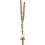 Olive Wood Rosary Cord mm.10