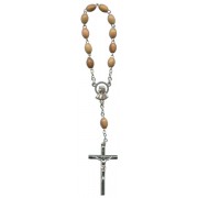 Decade Olive Wood Rosary Cord mm.5