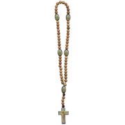 Olive Wood Rosary Elastic mm.6