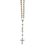 Olive Wood Rosary mm.6