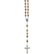 Olive Wood Rosary Beads mm.8