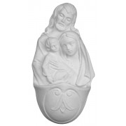 Holy Family Waterfont cm.17- 6 3/4"