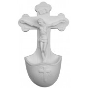 Crucifix Waterfont cm.13.5- 5 1/4"