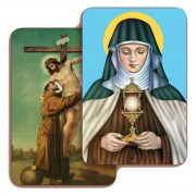 St.Francis/ St.Clair 3D Bi-Dimensional Cards cm5.5x 8.2 - 2 1/8"x3 1/4"
