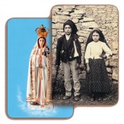 Fatima and Children 3D Bi-Dimensional Cards cm5.5x 8.2 - 2 1/8"x3 1/4"
