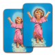 Baby Jesus 3D Bi-Dimensional Cards cm.5.5x8.2- 2 1/8"x 3 1/4"