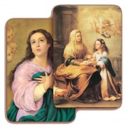 St.Anne 3D Bi-Dimensional Cards cm.5.5x8.2- 2 1/8"x 3 1/4"