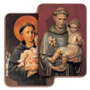 St.Anthony 3D Bi-Dimensional Cards cm.5.5x8.2- 2 1/8"x 3 1/4"