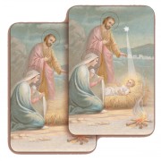 Nativity 3D Bi-Dimensional Cards cm.5.5x8.2- 2 1/8"x 3 1/4"
