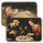 Nativity 3D Bi-Dimensional Cards cm.5.5x8.2- 2 1/8"x 3 1/4"