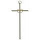 Une croix pour l'anniversaire en or plaqué de métal cm.20- 8"