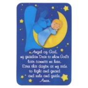 Guardian Angel Prayer Fridge Magnet English cm.4x6 - 2 1/2"x 4 1/4"