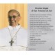 Pope Francis Laminated Prayer Card Spanish cm.7x12- 2 3/4"x 4 3/4