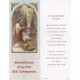 Communion Boy Bookmark cm.6x15.5- 2 1/2"x 6 1/8"
