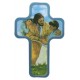 Aimant Croix de Jésus avec les enfants cm.4x6 - 2 1/2 "x 4 1/4"