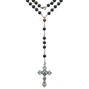 Wood Rosary mm.6 Black Collection