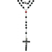 Wood Rosary mm.9 Black Collection