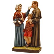 Don Bosco and His Mother Statue cm.30-12"