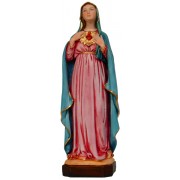 Immaculate Heart of Mary Statue cm.30-12"