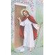 Carte sainte de Jésus à la porte cm.7x12- 2 3/4 "x 4 3/4"