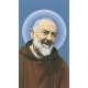 Carte sainte de Padre Pio cm.7x12- 2 3/4 "x 4 3/4"