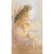 Holy card of Mother and Child cm.7x12- 2 3/4"x 4 3/4" 