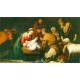 Tarjeta de Santa de la Natividad cm.7x12- 2 3/4 "x 4 3/4"