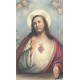 Holy card of the Sacred Heart of Jesus cm.7x12- 2 3/4"x 4 3/4"
